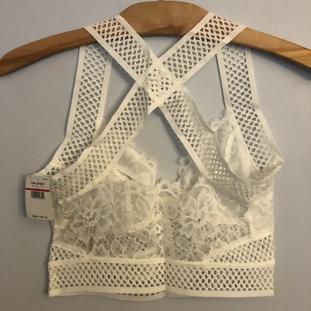 Free People Sitting Pretty Brami in Ivory